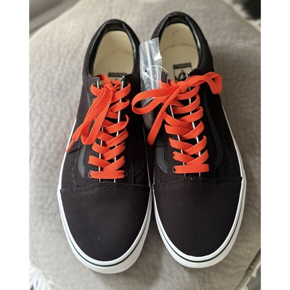 VANS X Old Skool Flame Cut Out Custom Rare 10.5 flames. Halloween. Sk8 shoes main image 4